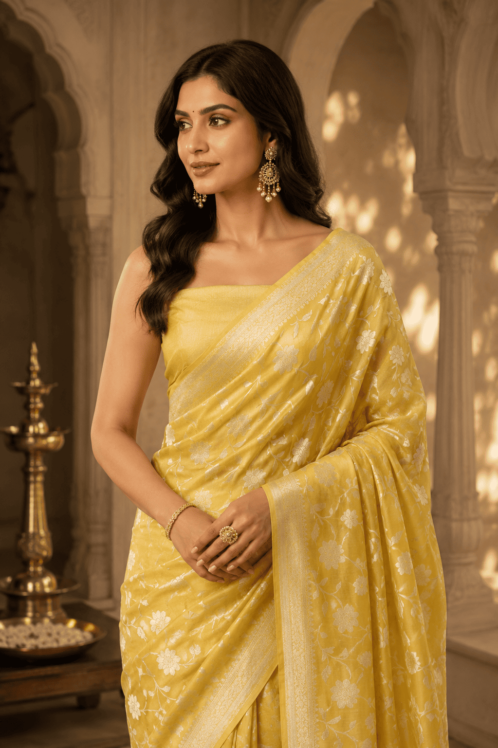 Cotton Handloom Banarasi Saree | Pure Cotton Saree | Tamanna Saree